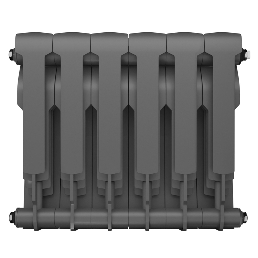 Радиатор биметаллический Royal Thermo BiLiner 350 Silver Satin 6 секций