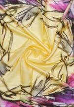 Шелковый платок JUSAN YELLOW 140×140