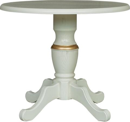 Стол журнальный "Верди " П4.487.0.05 Сл. кость с зол., Массив