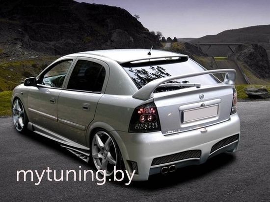Задний бампер RADICAL Opel Astra G
