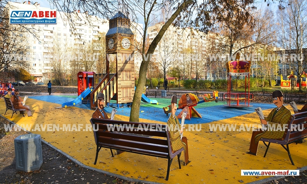 Скамейка детская «Лондон»
