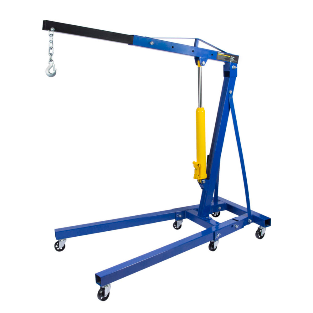 OPT-402C Кран гаражный, гидравлический. Грузоподъемность 2 тонны