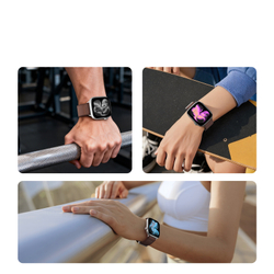 Ремешок коричневого цвета (Sienna) с магнитной фиксацией для смарт часов Apple Watch размером 42, 44, 45, 46, 49MM, серия Strap (YM Series) от Dux Ducis