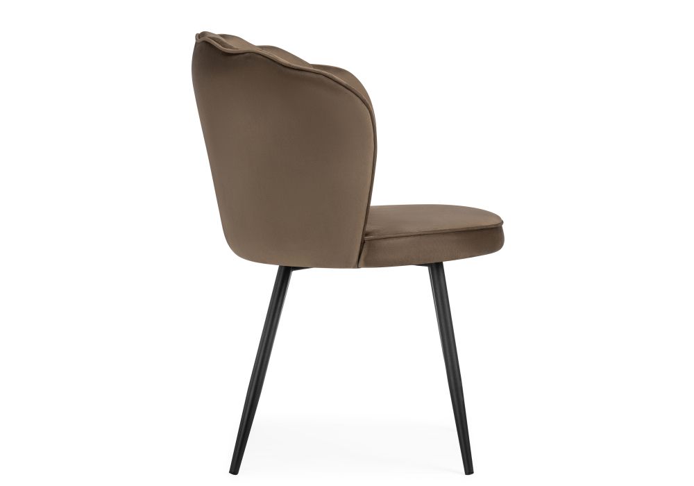 Стул на металлокаркасе Coral сappuccino / black