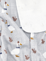 Сет из 3х пелёнок Mjölk Гуси/Fog/Звёзды