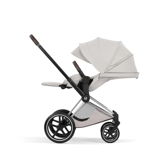 Детская коляска Cybex Priam V Style 2 в 1 City Grey шасси Chrome Brown