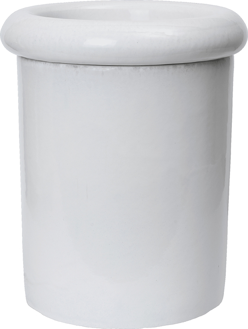 Горшок Ferm Living Rollo, керамика, 31 см, белый