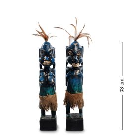 Decor and Gift 22-004 Статуэтка «Асмат» н-р из двух, 33 см