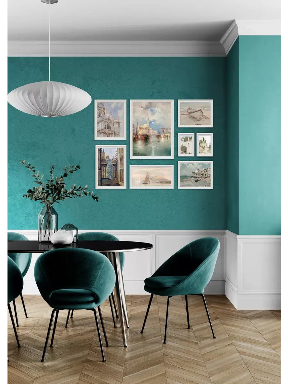 Картины на стену интерьерные на холсте 8 шт