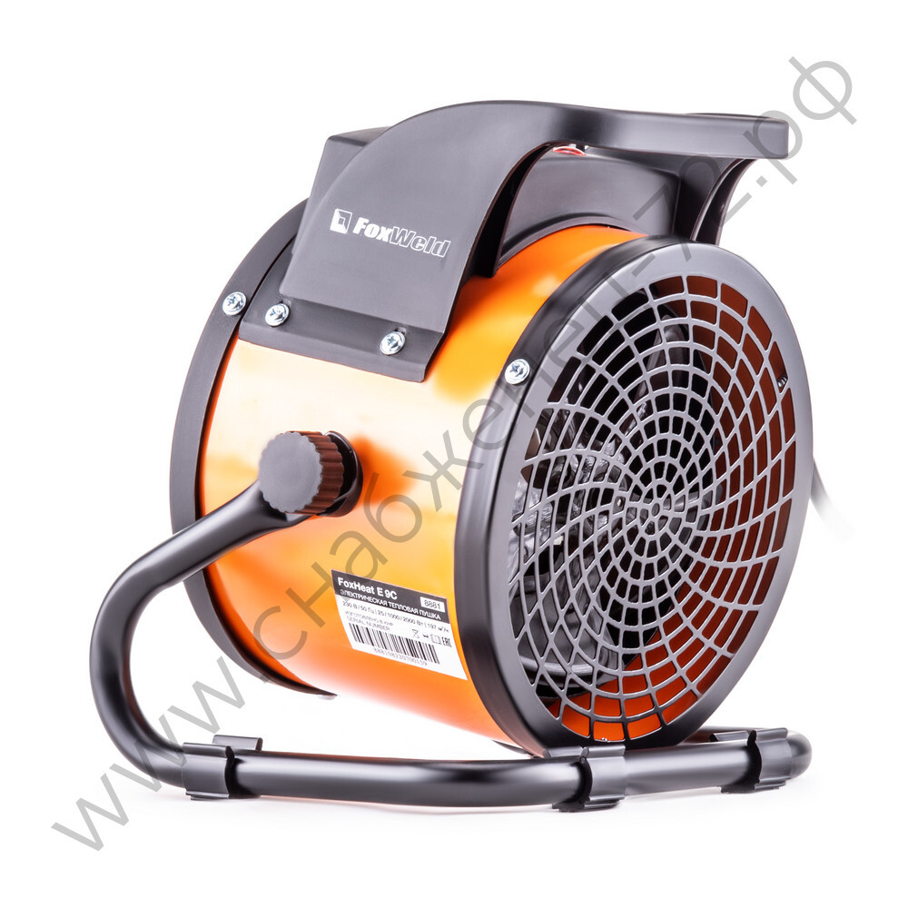 Электрическая тепловая пушка FoxHeat E 9C с керамическим нагревательным элементом (2кВт)