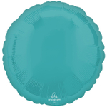 Шар фольгированный Круг 43 см (Голубой)