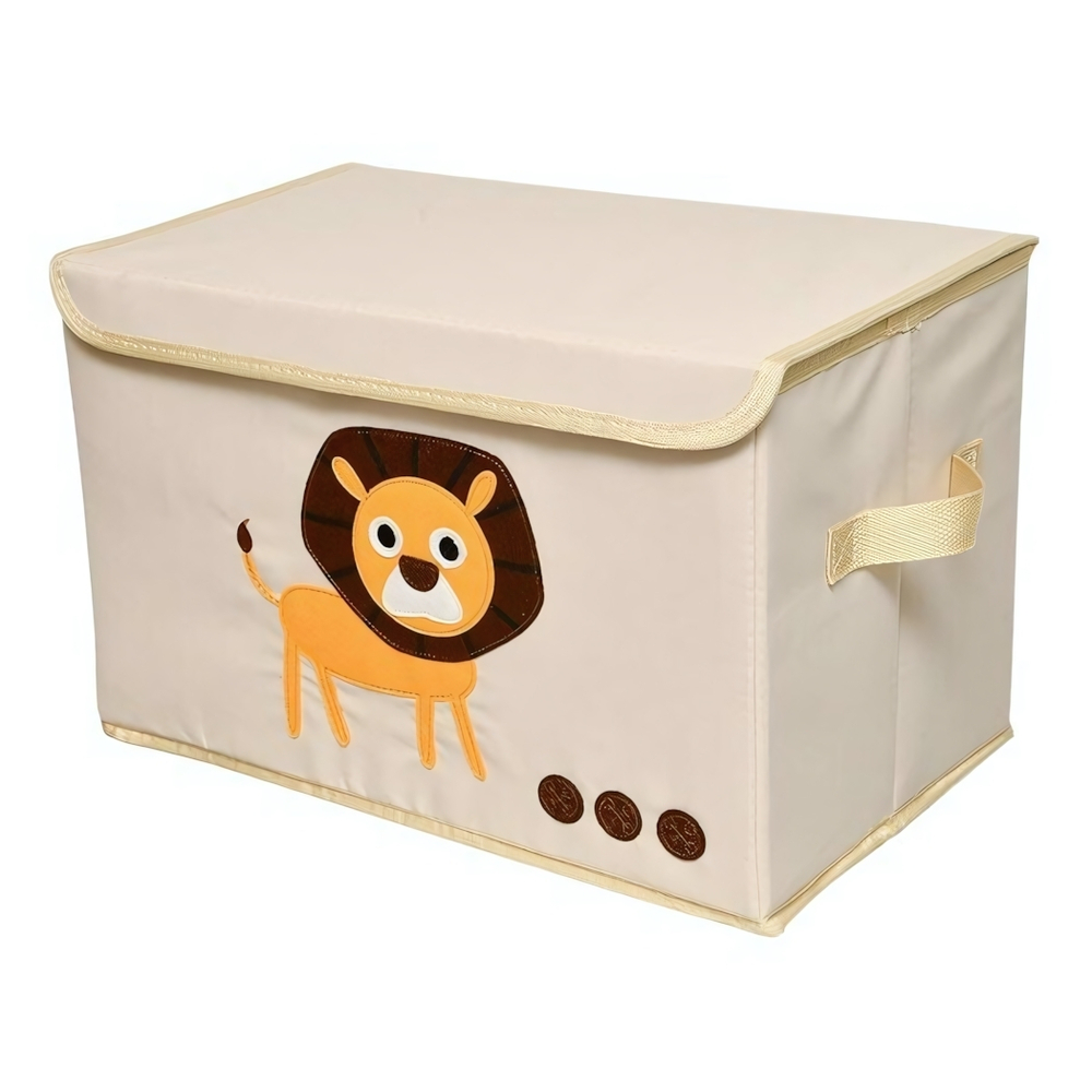 Короб для хранения с крышкой "Лев", Д380 Ш260 В260