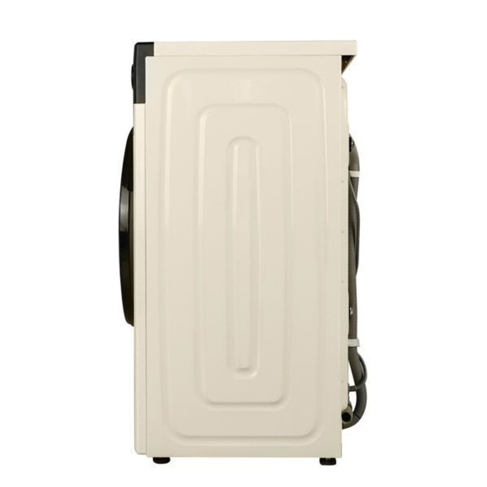 Стиральная машина Centek Inverter CT-1957 (бежевая), режим Smart, загрузка белья 8 кг, сенсорное управление, 1400 об/мин, 11 программ, А+++, догрузка белья