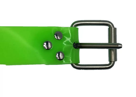 Пояс грузовой силиконовый ДайвМир зеленый светящийся