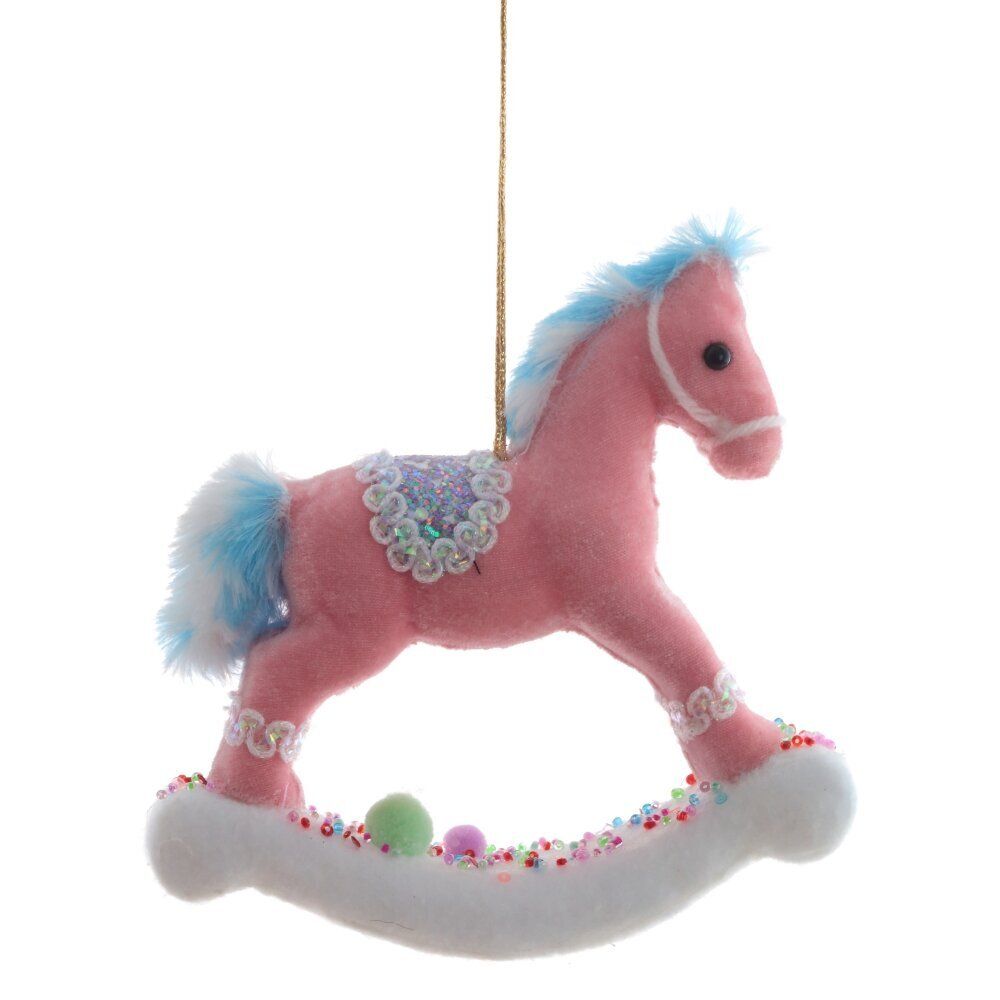 GAEM Изделие декоративное подвесное "Лошадка", L15 W3 H14 см, 3в.