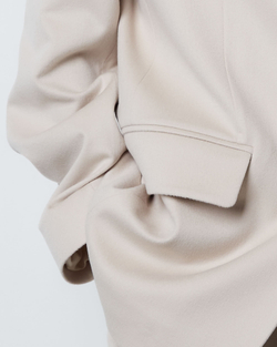 Жакет из шерсти Лоро Пиана молочный