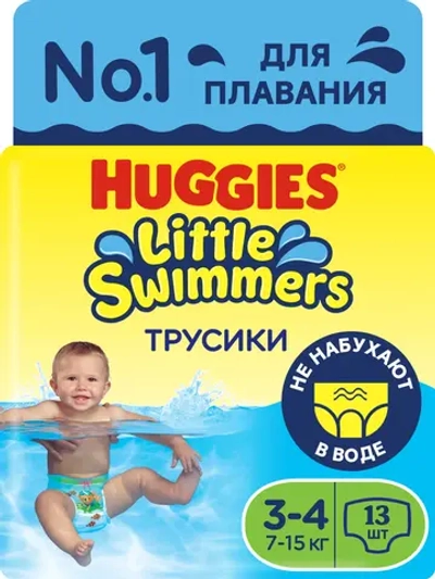Трусики Huggies Little Swimmers для плавания 3 (7-15кг) 13 шт.