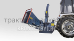Измельчитель веток коммунальный Scout | Скаут BX62R с гидрозахватом