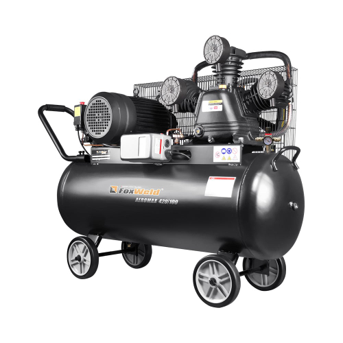 Компрессор масляный ременной AEROMAX 420/100 5074