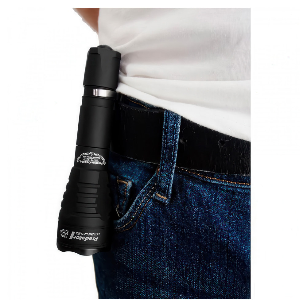 Тактический фонарь Armytek Predator V3 XP-L HI — множество режимов работы, включая стробоскоп, для разных сценариев использования.