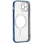 Чехол-накладка J-Case Magsafe Series для Apple iPhone 13 Pro силиконовый (голубой)