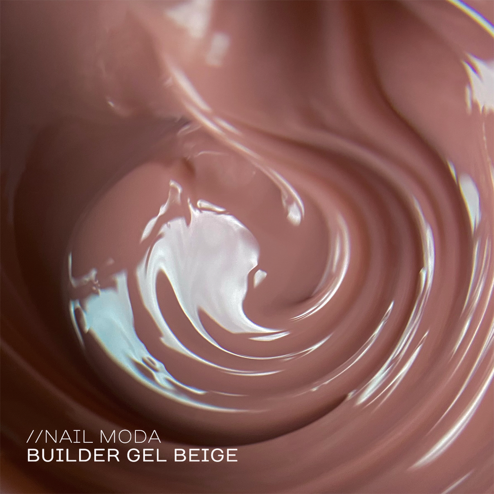 Гель билдер NAIL MODA 'Beige' моделирующий, 30г