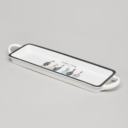 БЛЮДО С РУЧКАМИ LEFARD "FAMILY FARM" ПРЯМОУГ. 42*12*3,5 СМ (КОР=16ШТ.)