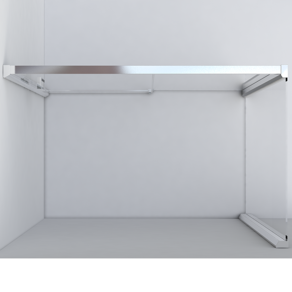 Душевой уголок Lugano VSR-1L9012CGB-1, 1200*900, черный, стекло тонированное