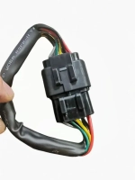 Разъем герметичный 6 pin (6 контактов), без проводов, 1 комплект, универсальный (мама + папа)