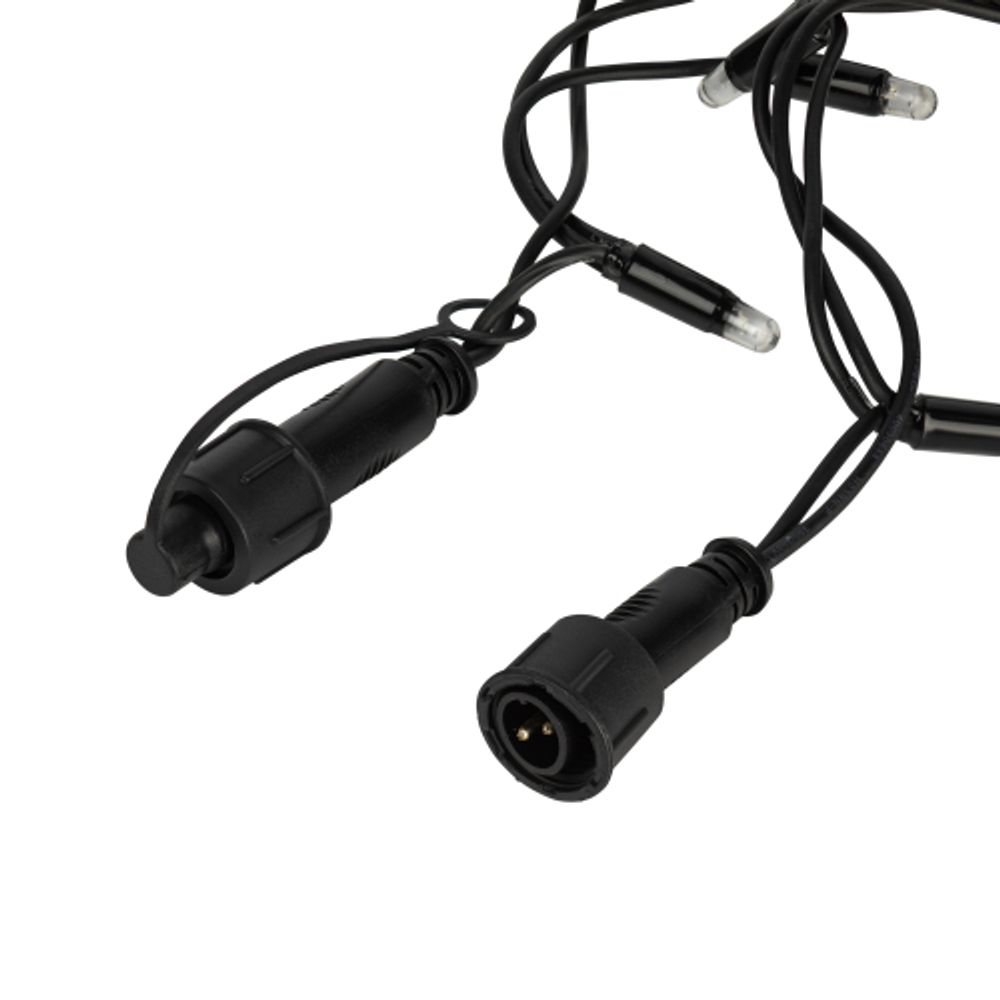 Светодиодная новогодняя гирлянда ЭРА ERAPS-PM10 нить уличная 10 м мультиколор 100 LED | Профессиональное праздничное и новогоднее освещение