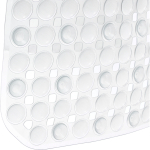 Коврик в ванну Селфи 68х36 ПВХ Сиена прозрачный