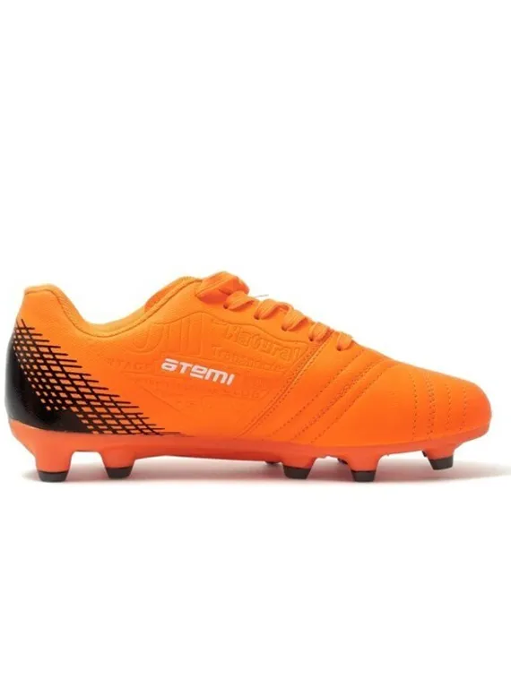 Бутсы футбольные Atemi SD550 MSR, синтетическая кожа, цвет оранжевый, размер 42