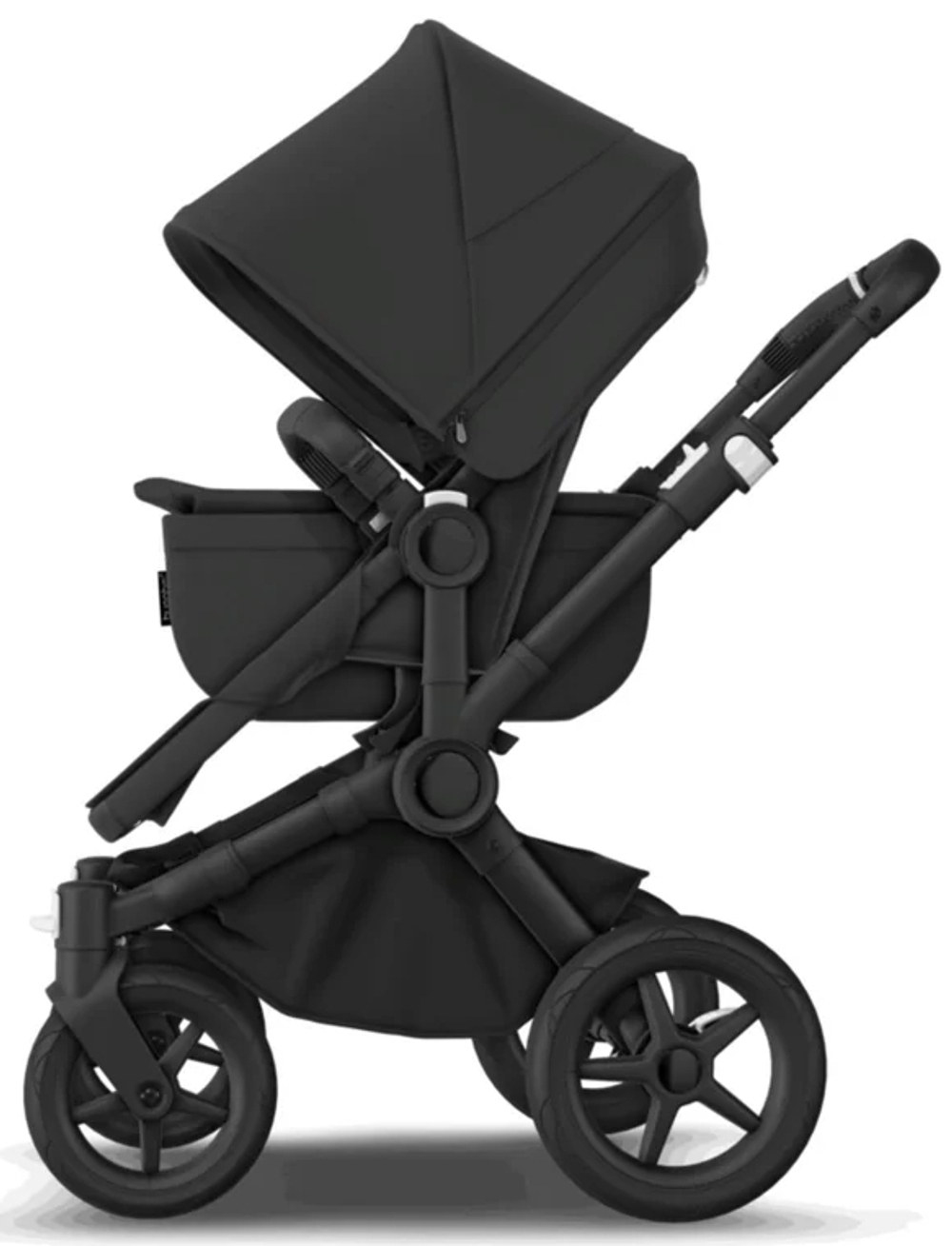 Коляска Bugaboo Donkey 5 Mono Complete 2 в 1 Black/Midnight Black-Midnight Black