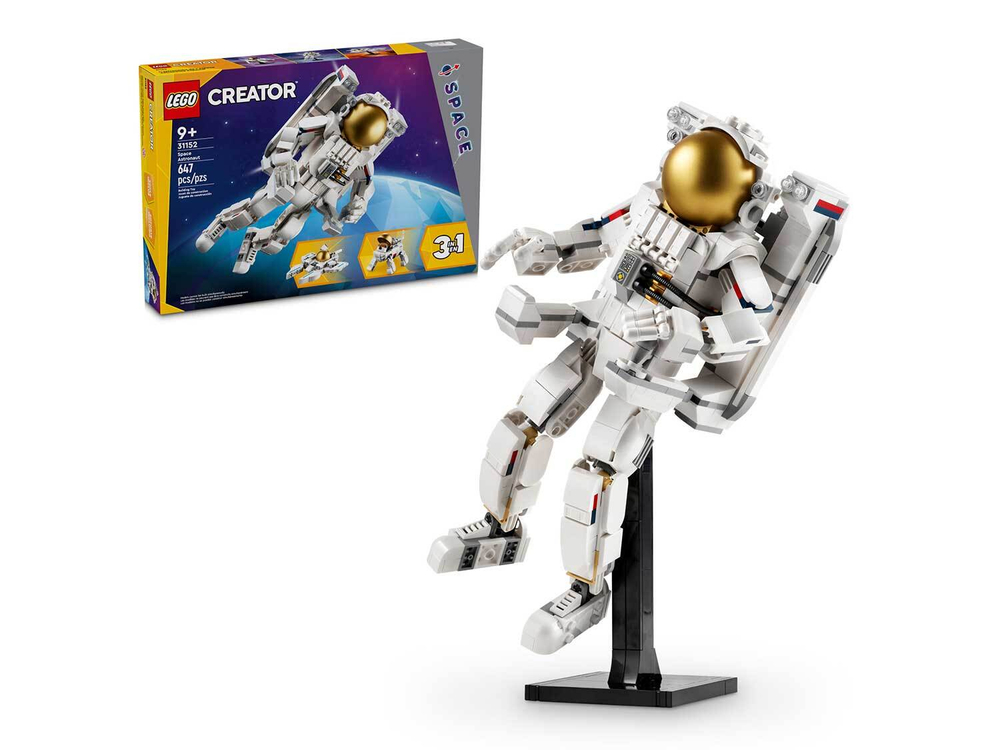 LEGO Creator 31152 Астронавт, 3в1