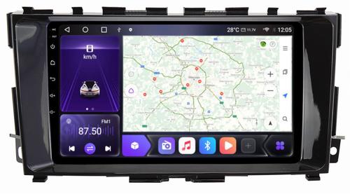 Магнитола для Nissan Teana 2014-2016 (L33) (поддержка кругового обзора) - Kuberg OL-9665 QLed, Android 12, Быстрая, CarPlay, 4G SIM-слот