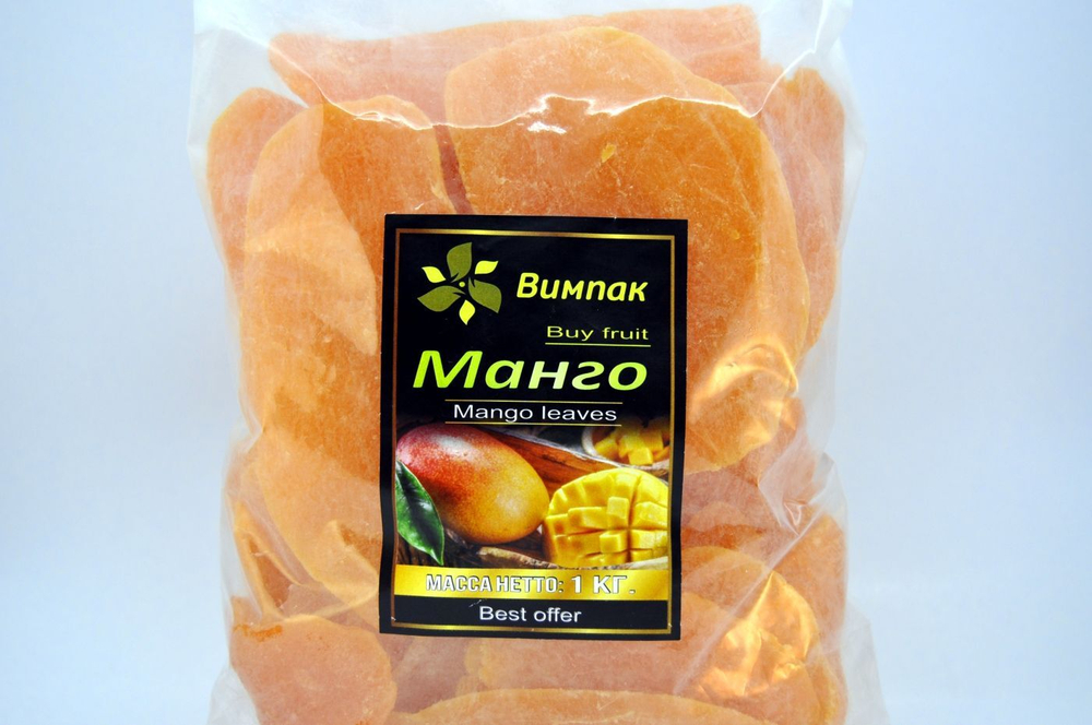 Манго цукаты листики 1кг