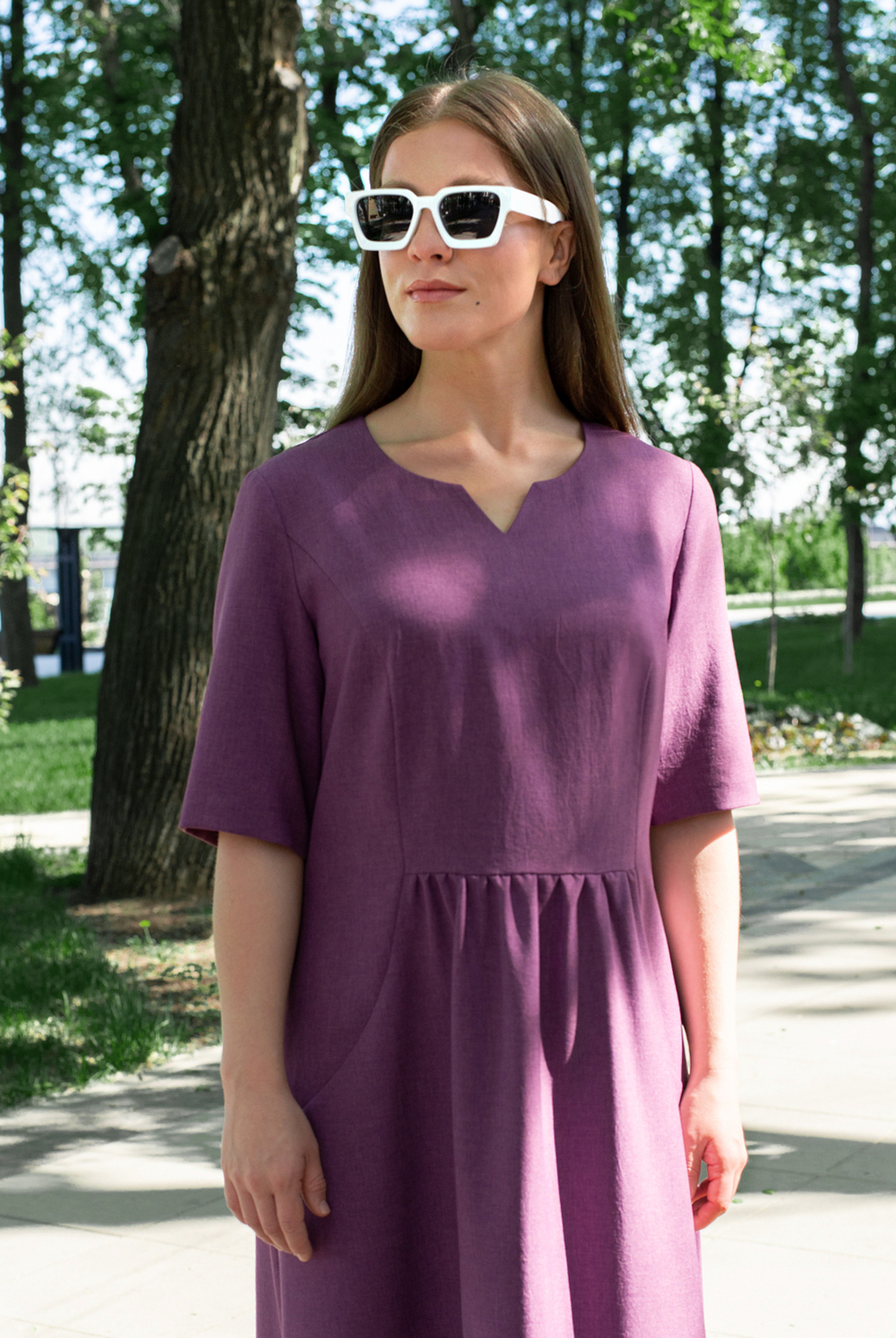 Платье женское 4651з, Лаванда #259Л054651з