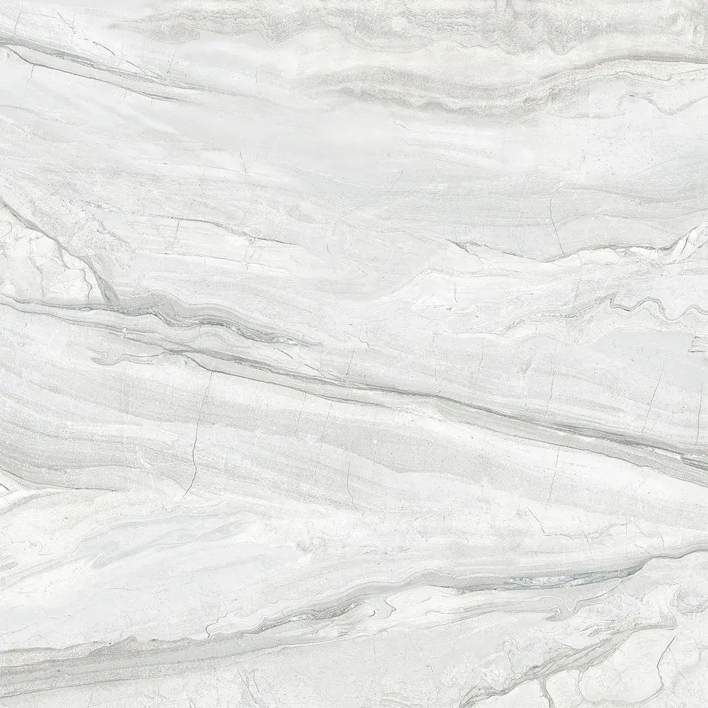 Керамогранит Alma Ceramica GFU57ARC00L Arcadia 57x57 белый лаппатированный под мрамор