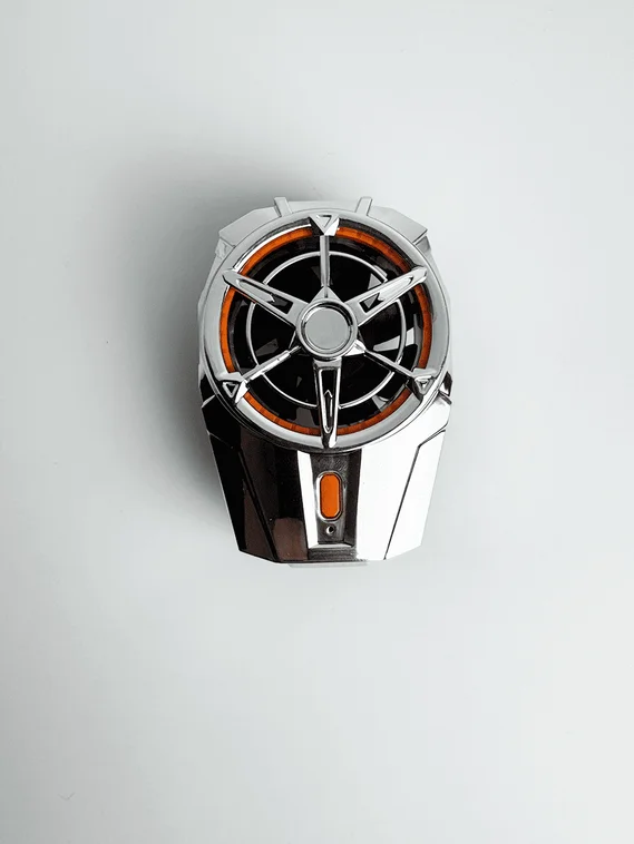 Кулер с охлаждением для смартфона X52 беспроводной с аккумулятором 300 mAh (Silver)