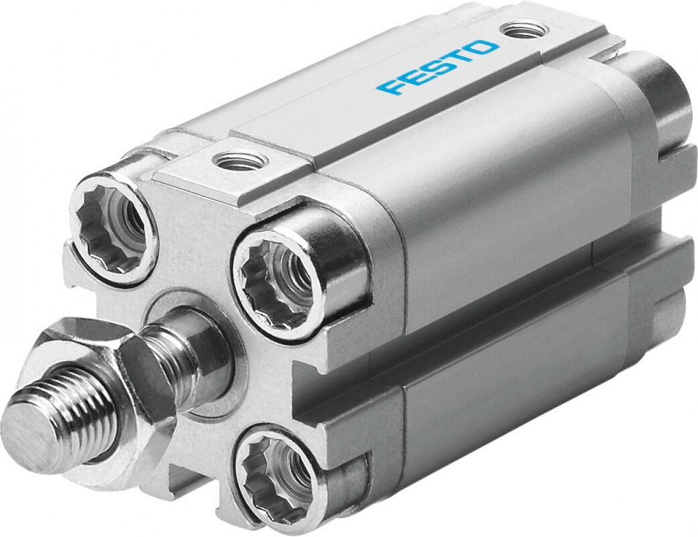 Компактный пневмоцилиндр Festo ADVU-25-20-A-P-A