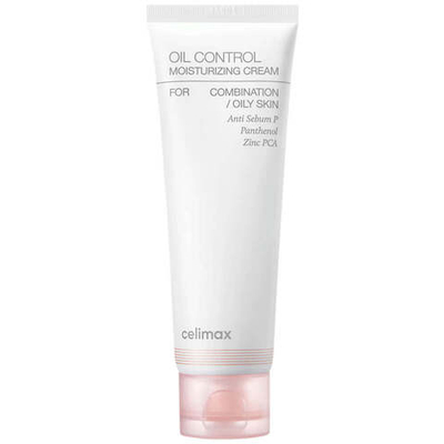 Celimax Oil Control Moisturizing Cream 80ml - Увлажняющий крем против жирного блеска