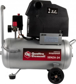 Компрессор поршневой безмасляный QUATTRO ELEMENTI SENZA-24 770-223