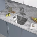 Кухонная мойка Reflexion Orta RX2454SS полированная сталь