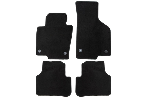 Коврики в салон для VOLKSWAGEN Passat CC АКПП 2012-2017, седан, 4 шт. (текстиль) KLEVER01514101200K