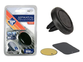 Подставка под телефон\смартфон магнитный  NOVA Bright 46648 на дефлектор кругл