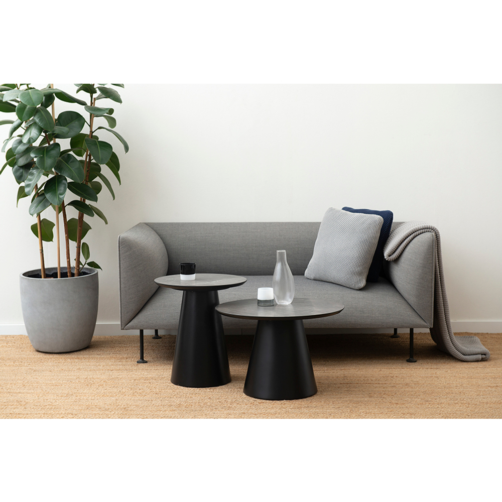 Столик Berg Zoe 60х40см черный