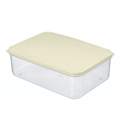 Контейнер для продуктов "Modena" прямоугольный 1,5л с гибкой крышкой (светло-бежевый)