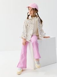 Джинсовка "Розовый букет"