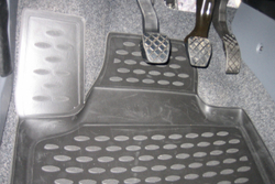 Коврики Standard, в салон SEAT Ibiza 2008-  ун., 4 шт. (полиуретан, чёрные) Element.NLC.44.03.210