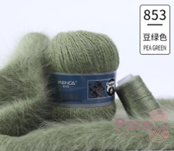 Пряжа Mink Wool (пух норки с синей этикеткой), 50г, 350м, 90%пух норки,10%полиамид (цена за 1 шт)